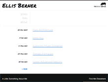 Tablet Screenshot of ellisberner.com